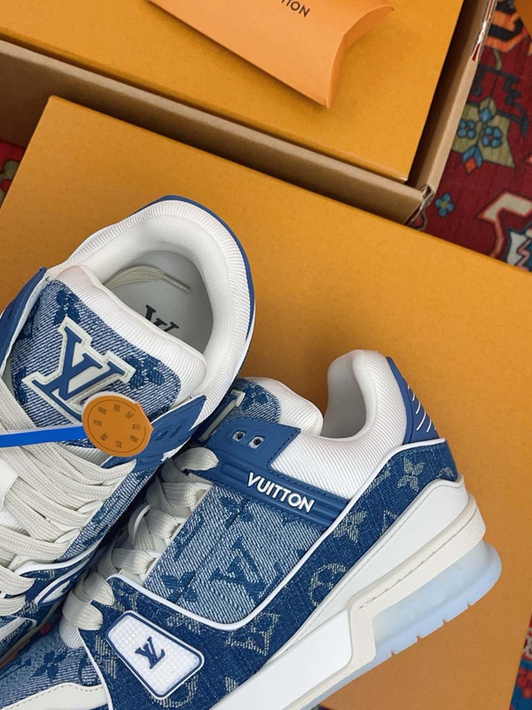 ルイヴィトン靴素材ディテール